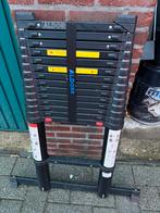 ALDORR Professional Telescoopladder 5,20 meter, Doe-het-zelf en Verbouw, Ladders en Trappen, Ophalen of Verzenden, Gebruikt, 4 meter of meer