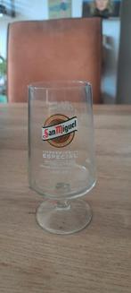 San Miguel especial bierglas (Z257-1), Ophalen of Verzenden, Zo goed als nieuw, Glas of Glazen, Overige merken