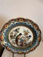 Delfts Aardewerk Wandbord Paradijsvogel A.G. de Kruif, Antiek en Kunst, Ophalen of Verzenden