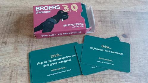 Kaartspel Try Not to Spuitkots 3.0 BROERS drankspel, Hobby en Vrije tijd, Gezelschapsspellen | Kaartspellen, Ophalen of Verzenden