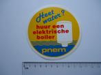 sticker PNEM Oud NB Noord Brabant elektriciteit, Verzenden