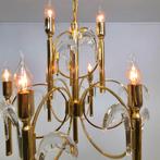Sciolari Kroonluchter Jaren 60 - Hollywood Regency vintage, Huis en Inrichting, Lampen | Kroonluchters, Ophalen of Verzenden, Glas