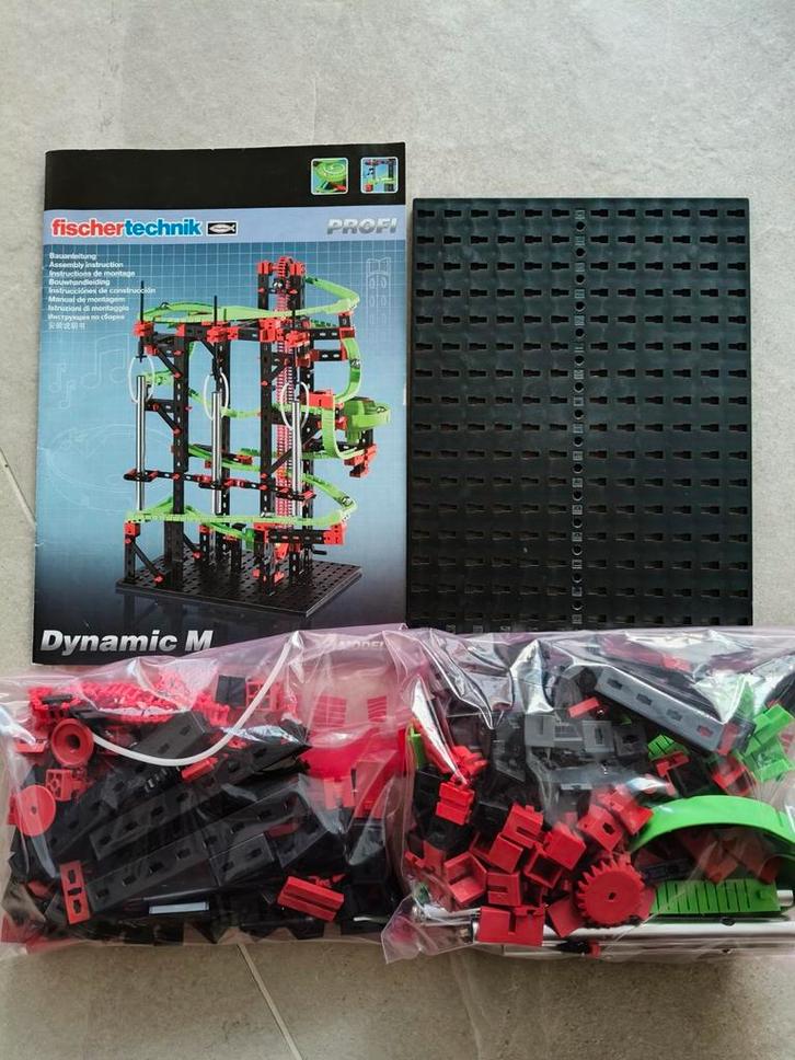 Fischertechnik Profi startset Dynamic M knikkerbaan, Hobby en Vrije tijd, Overige Hobby en Vrije tijd, Nieuw, Ophalen of Verzenden