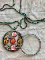 *Uniek!* Ketting+lockethanger+ floaters Yayoi Kusama…, Overige kleuren, Nieuw, Ophalen of Verzenden, Overige materialen