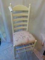 OPRUIMING 1 X BROCANTE STOELTJE NU 25.00, Ophalen, Zo goed als nieuw, Eén