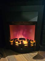 Elektrische sfeerhaard met warmte, Huis en Inrichting, Haarden, Ophalen, Gebruikt, Vrijstaande haard, Elektrische haard