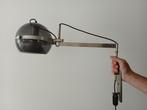 Vintage design Dijkstra wandlamp globe space age, Huis en Inrichting, Lampen | Wandlampen, Ophalen of Verzenden, Gebruikt, Metaal