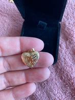 Nieuwe 14k gouden medaillon hanger, Nieuw, Ophalen of Verzenden, Kleiner dan 17, Dame