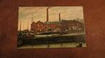 Ansichtkaart kleur suikerfabriek "Holland" in Halfweg, Ophalen of Verzenden, Voor 1920, Gelopen, Noord-Holland