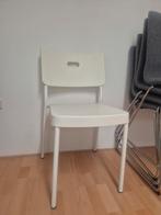 Witte stoel, Huis en Inrichting, Stoelen, Ophalen, Gebruikt, Wit, Eén