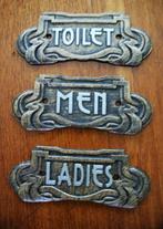 *Toilet naambordjes* Toilet men ladies, Ophalen of Verzenden, Zo goed als nieuw