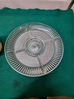 Hapjesschaal kristal vintage vijf vakken, Ophalen of Verzenden, 'T Olde Gre-j, Info@toldegrej.nl, Endepoelstraat 20f Didam