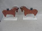 Diverse  Vintage Scandinavische  houten kandelaars, Huis en Inrichting, Woonaccessoires | Kandelaars en Kaarsen, Gebruikt, Overige kleuren