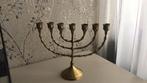 Koperen kandelaar 7 arms, Ophalen of Verzenden, Koper of Brons