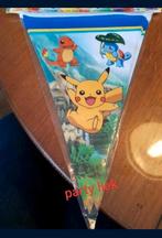 pokemon vlaggenlijn nr S545, Hobby en Vrije tijd, Feestartikelen, Ophalen of Verzenden, Nieuw, Versiering, Verjaardag