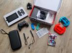 Nintendo Switch V2 2021 zeer compleet!, Ophalen of Verzenden, Zo goed als nieuw, Met 2 controllers, Switch 2019 Upgrade