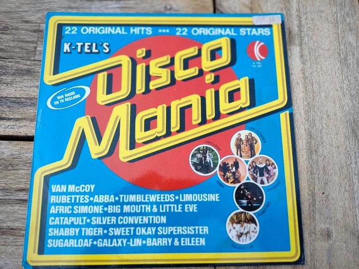 LP - K-Tel's Disco Mania, Cd's en Dvd's, Vinyl | Verzamelalbums, Zo goed als nieuw, Pop, 12 inch, Ophalen of Verzenden