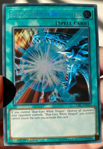 Yu-Gi-Oh! Burst Stream of Destruction LCKC 1st Ed ! beschikbaar voor biedingen