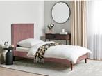 Bed Beliani Bayonne, Huis en Inrichting, Ophalen, 90 cm, Zo goed als nieuw, 200 cm