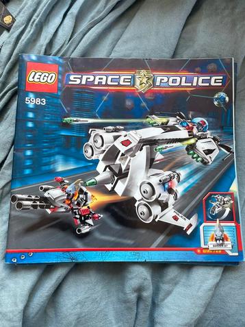Lego Space Police 5983 Undercover Cruiser Compleet beschikbaar voor biedingen
