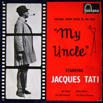 SINGLE Jacques Tati Film MON ONCLE JAZZ FILMMUZIEK 7" Vinyl 