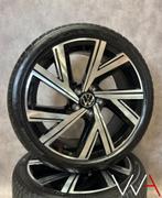 18'' Volkswagen Golf 8 GTI R-Line ''Bergamo'' wielenset DEMO, 19 inch, Gebruikt, Banden en Velgen, Ophalen of Verzenden