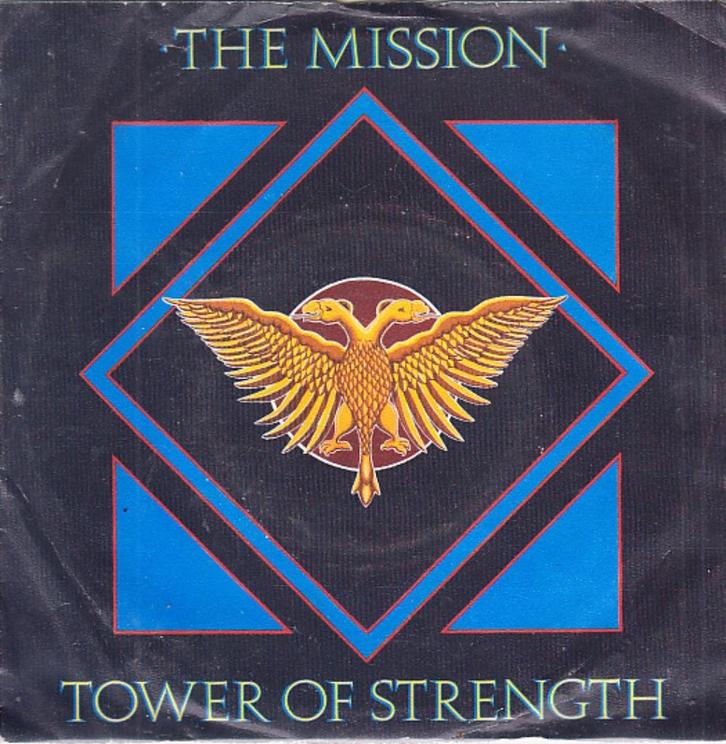 the mission - tower of strength ( 1987 / goth rock), Cd's en Dvd's, Vinyl | Country en Western, Gebruikt, Overige formaten, Ophalen of Verzenden