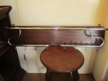 Kapstok chroom art deco stijl jaren 50 / 60 beschikbaar voor biedingen