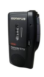 Olympus Pearlcorder S713 zgan incl. Tape, Ophalen of Verzenden, Overige typen