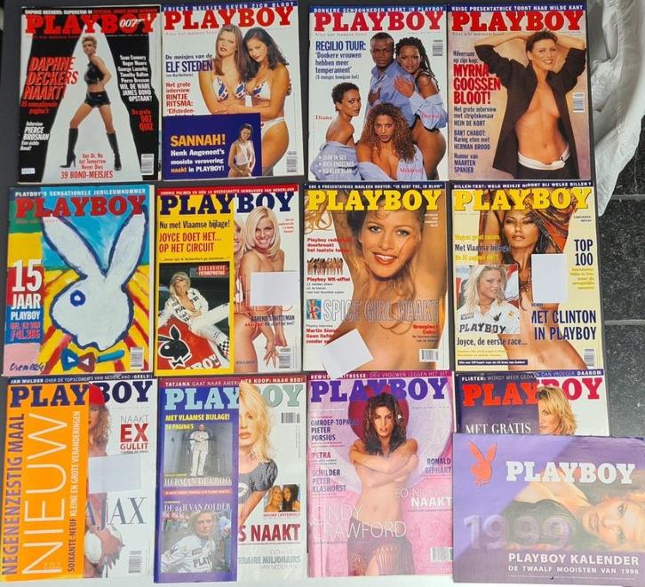 Playboy 1998, hele jaargang, 12 st, compleet, goede staat, Verzamelen, Tijdschriften, Kranten en Knipsels, Tijdschrift, Buitenland