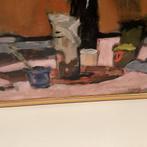 Stilleven met flessen en potten - William Kouwer Boomkens, Ophalen of Verzenden