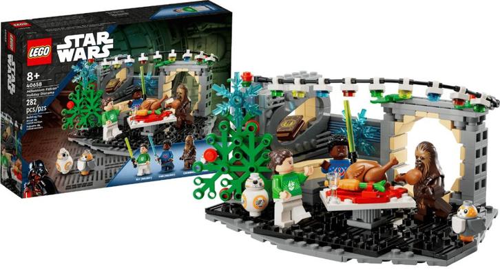 Lego 40658 Star Wars Millennium Falcon Diorama kerstdiner nw, Kinderen en Baby's, Speelgoed | Duplo en Lego, Nieuw, Lego, Complete set