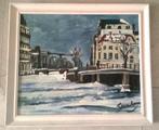 Winter in Amsterdam - Marjolein Spreeuwenberg, Antiek en Kunst, Ophalen of Verzenden