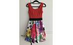 NIEUW Rinascimento Jurk Jurkje A-Lijn Pettiskirt Rood XS - S, Rinascimento, Nieuw, Ophalen of Verzenden, Maat 36 (S)