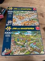 Jan van Haasteren Puzzel - Het Park & Tennisbaan (1000), Ophalen, 500 t/m 1500 stukjes, Zo goed als nieuw, Legpuzzel