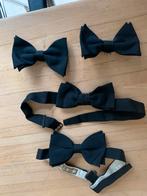 Vlinderdasje 4x, Ophalen of Verzenden, Zo goed als nieuw, Zwart