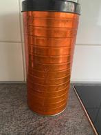 Bolletje oranje beschuitbus, Verzamelen, Ophalen of Verzenden, Gebruikt, Beschuit, Bolletje