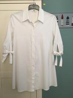 Witte blouse van Just White - mt 40 - driekwart mouw - Zgan, Kleding | Dames, Just White, Maat 38/40 (M), Ophalen of Verzenden