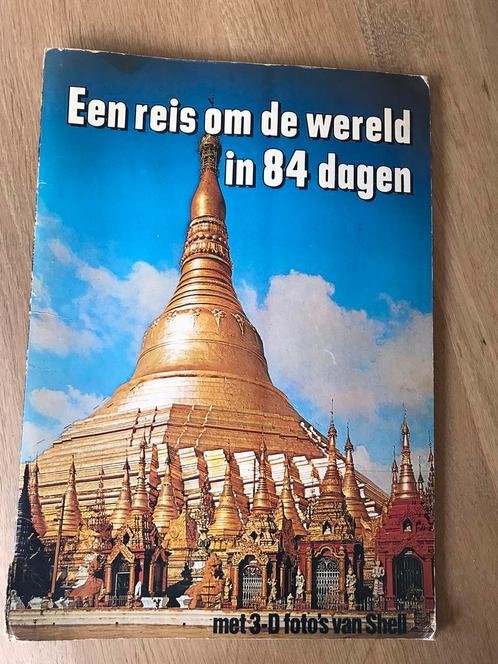 Een reis om de wereld in 84 dagen. Met 3D foto’s Shell, Boeken, Reisverhalen, Gelezen, Europa, Ophalen of Verzenden