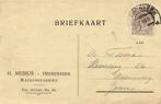 H. Mebius, Heenrenveen - machinefabriek - 08.1924? - briefka, Ophalen of Verzenden, Briefkaart