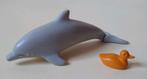 Dolfijn vis met eend in 1 koop dieren, Kinderen en Baby's, Speelgoed | Playmobil, Ophalen of Verzenden