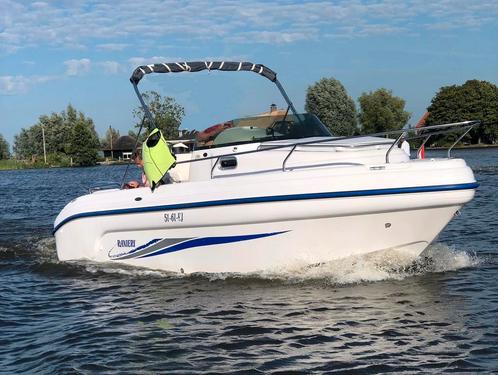 Ranieri Atlantis Consoleboot met Honda 250, Watersport en Boten, Motorboten en Motorjachten, Gebruikt, Polyester, 6 tot 9 meter