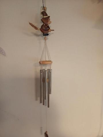 Heksje Windgong - Hout & Metaal beschikbaar voor biedingen