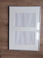 Wissellijst 60x42 (aluminium/ mat zilver), Ophalen, Metaal of Aluminium, Zo goed als nieuw, Minder dan 50 cm