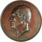 België Leopold I & Openstelling van de Schelde 1863, Ophalen of Verzenden, Brons, Buitenland
