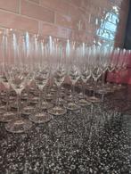 46 champagne glazen, Ophalen of Verzenden, Glas, Overige stijlen, Glas of Glazen