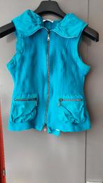Blauwe Frank Walder Bodywarmer - Maat L (40/12) - Heel Goed, Kleding | Dames, Bodywarmers, Ophalen of Verzenden, Zo goed als nieuw