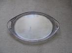ZILVEREN DIENBLAD ovaal  nederland, Ophalen of Verzenden, Zilver