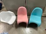 3 design kinderstoelen Vitra panton Eames kinderen, Kinderen en Baby's, Kinderstoelen, Ophalen, Gebruikt, Overige typen