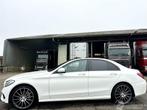 Mercedes-Benz C-Klasse 200 2.0 184pk aut Prestige AMG - pano, Auto diversen, Schadeauto's, Automaat, Wit, Sedan, Benzine